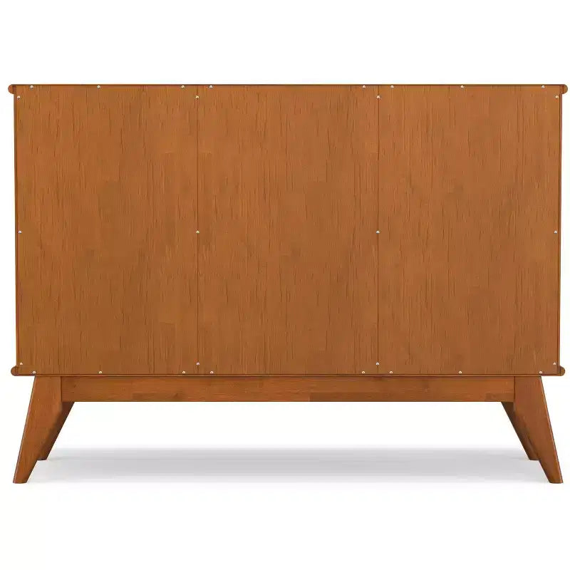 Tierney MADERA MACIZA Rettangolare 50 pollici Credenza a 3 ante in stile moderno di metà secolo
