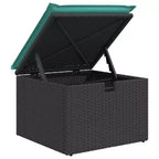 vidaXL Set Divani da Giardino 7 pz con Cuscini Grigio in Polyrattan
