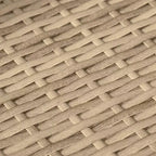 vidaXL Set Divani da Giardino 4 pz con Cuscini Polyrattan Acacia