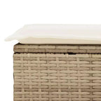 vidaXL Set Divani da Giardino 4 pz con Cuscini Polyrattan Acacia