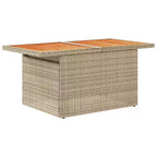 vidaXL Set Divani da Giardino 4 pz con Cuscini Polyrattan Acacia