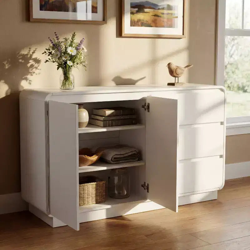 Christopher Knight Home Talia Mobile contenitore moderno con 2 ante e 3 cassetti