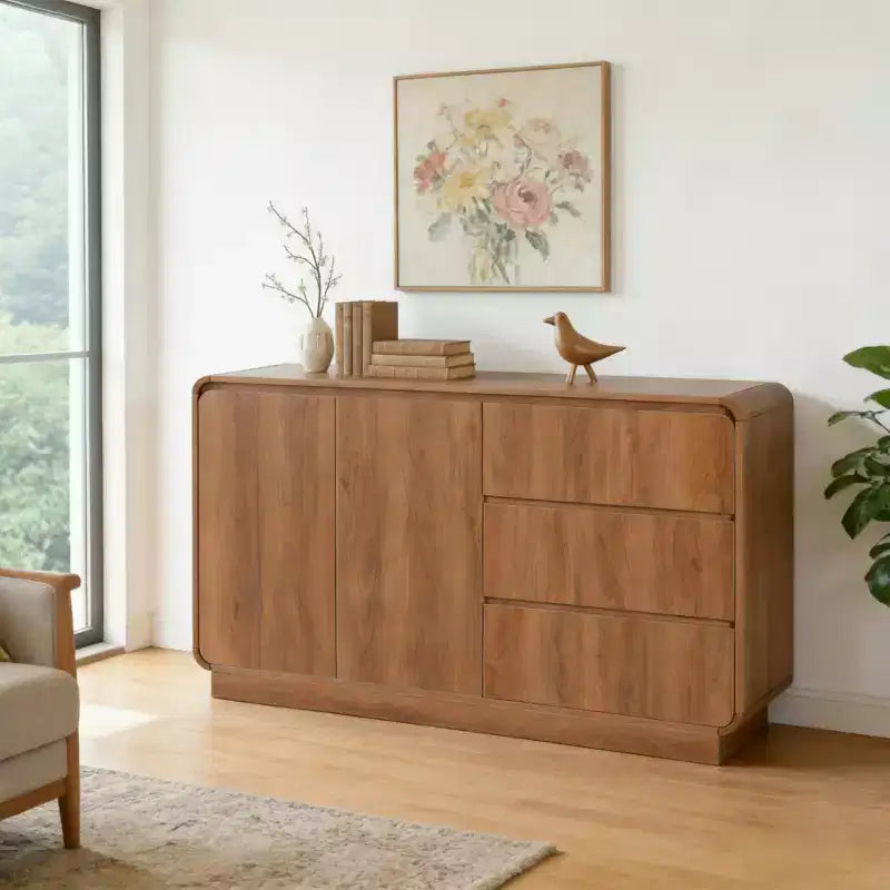 Christopher Knight Home Talia Mobile contenitore moderno con 2 ante e 3 cassetti