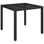 vidaXL Set Pranzo da Esterno Moderno con Cuscini - Polyrattan