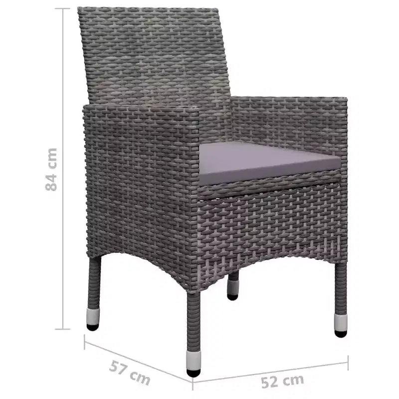 vidaXL set da pranzo set da pranzo