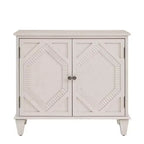 Mobile credenza geometrico 34, mobile buffet moderno a 2 ante con ripiano regolabile per ingresso, soggiorno - Panipeachy