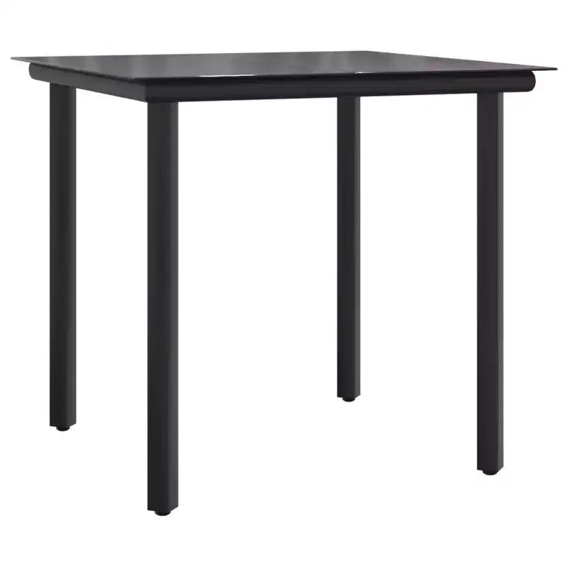 vidaXL Set da pranzo da giardino con cuscini in polyrattan