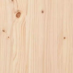 vidaXL Set divani da giardino legno di pino massiccio pino naturale grande modulare
