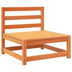 vidaXL Set divani da giardino legno di pino massiccio pino naturale grande modulare