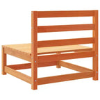 vidaXL Set divani da giardino legno di pino massiccio pino naturale grande modulare