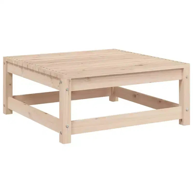 vidaXL Set divani da giardino legno di pino massiccio pino naturale grande modulare