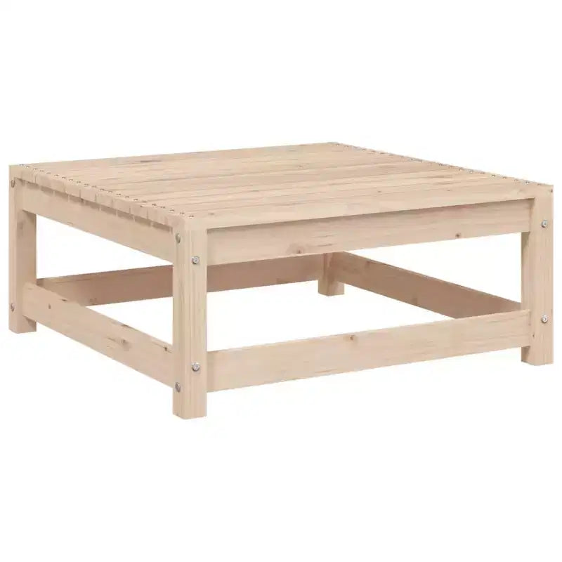 vidaXL Set divani da giardino legno di pino massiccio pino naturale grande modulare