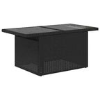 vidaXL Salotto da Giardino con Cuscini e Tavolino, Polyrattan