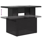 vidaXL Salotto da Giardino con Cuscini e Tavolino, Polyrattan