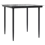 Set da pranzo per esterni vidaXL con cuscini e tavolo rettangolare