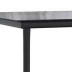 Set da pranzo per esterni vidaXL con cuscini e tavolo rettangolare