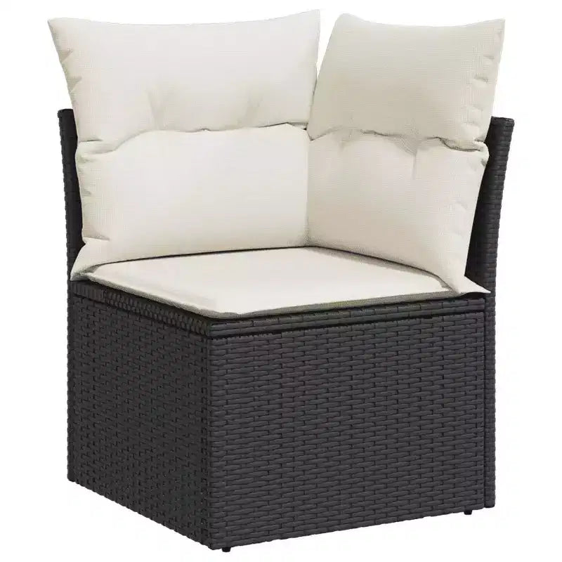 vidaXL Salotto da Giardino in PE Rattan Divano Modulare Grande