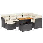 vidaXL Salotto da Esterno con Cuscini - Design Modulare Flessibile