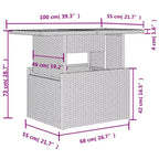vidaXL Set Divani da Esterno con Cuscini - Design Moderno in Polyrattan