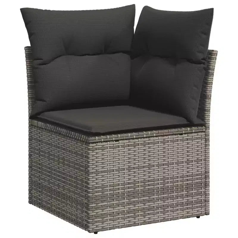 vidaXL Set Divani da Esterno con Cuscini - Design Moderno in Polyrattan