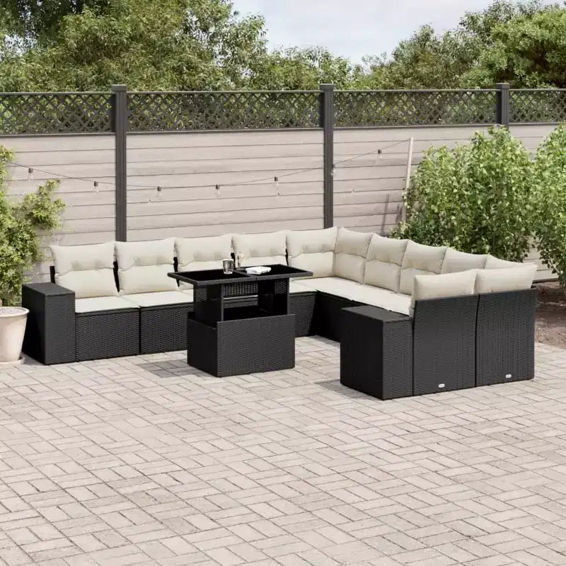 vidaXL Salon de jardin - Confortable et élégant