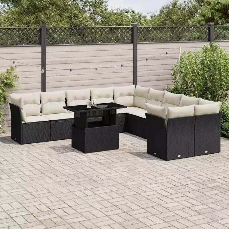 vidaXL Divano da Giardino Modulare con Cuscini in Vari Colori