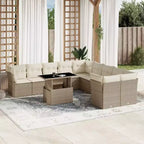 vidaXL Divano da Giardino Modulare con Cuscini in Vari Colori