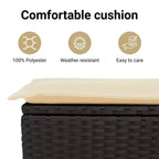 Set Divano Modulare da Giardino vidaXL con Cuscini in Vari Colori