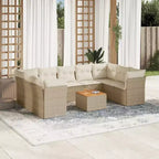 Set Divano Modulare da Giardino vidaXL con Cuscini in Vari Colori