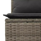 Set Divano Modulare da Giardino vidaXL con Cuscini in Vari Colori