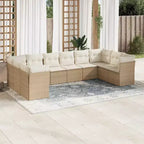 vidaXL Set Divano Modulare da Giardino con Cuscini in Diversi Colori
