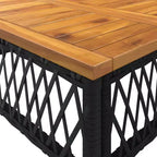 vidaXL Set Divani da Giardino con Cuscini Arredo Esterno 2 Pezzi in Polirattan