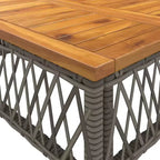 vidaXL Set Divani da Giardino con Cuscini Arredo Esterno 2 Pezzi in Polirattan