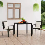 vidaXL Set sedie da giardino per esterni con cuscini - Poly Rattan - Diversi colori