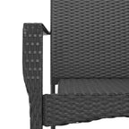 vidaXL Set sedie da giardino per esterni con cuscini - Poly Rattan - Diversi colori