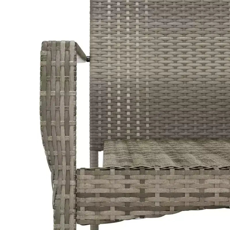 vidaXL Set sedie da giardino per esterni con cuscini - Poly Rattan - Diversi colori