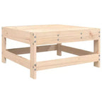 vidaXL Salotto da esterno modulare con struttura in legno massello