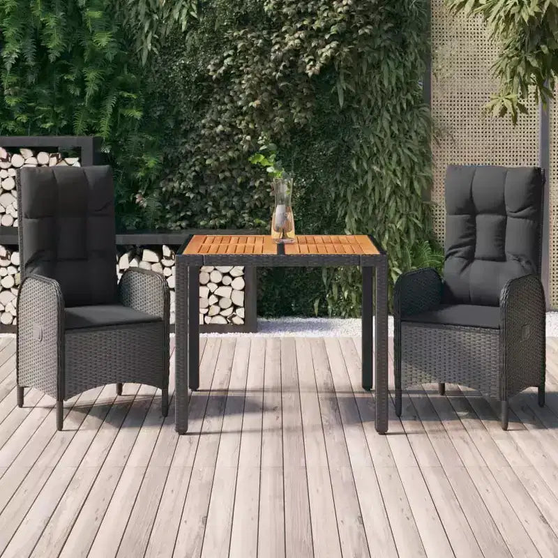 vidaXL Set da pranzo da giardino, cuscini