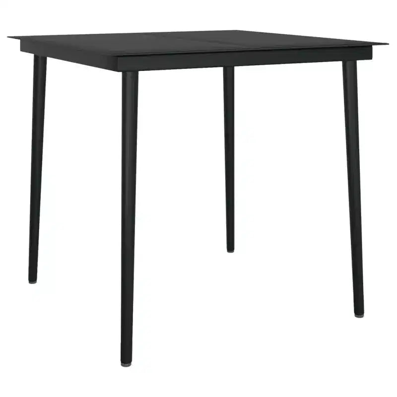vidaXL Set da pranzo da giardino Tavolo in PE rattan Media Resistente