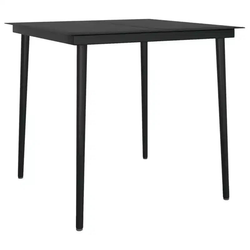 vidaXL Set da pranzo da giardino Tavolo in PE rattan Media Resistente