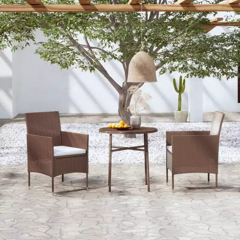 vidaXL Set da pranzo da giardino