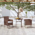 vidaXL Set da pranzo da giardino