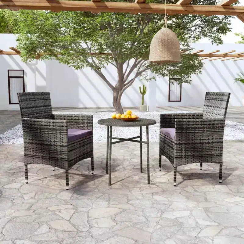 vidaXL Set da pranzo da giardino