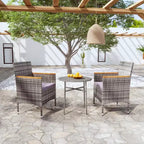 vidaXL Set da pranzo da giardino