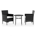vidaXL Set da pranzo da giardino