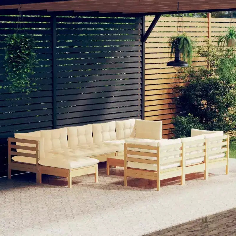vidaXL Salotto da Giardino per Esterni con Cuscini in Diversi Colori