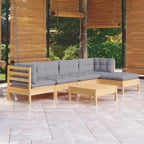 Set salotto da giardino vidaXL con cuscini, vari colori