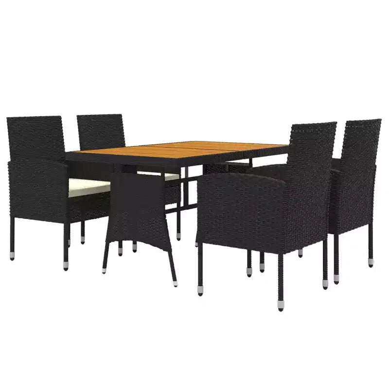 vidaXL Divano da Esterno Divano Sezionale Divano a Due Posti con Cuscini in Poly Rattan