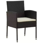 vidaXL Divano da Esterno Divano Sezionale Divano a Due Posti con Cuscini in Poly Rattan