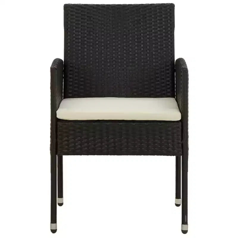 vidaXL Divano da Esterno Divano Sezionale Divano a Due Posti con Cuscini in Poly Rattan